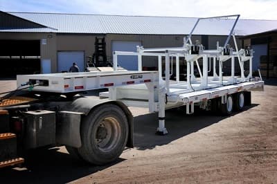 Felling Trailers' Custom FT-40-2 Triple Reel, Right on Spec