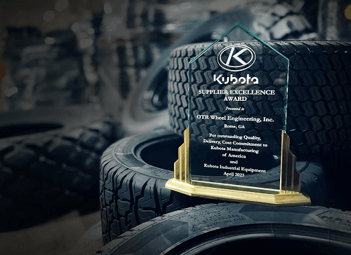 OTR Receives Supplier Excellence Award