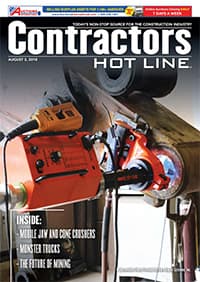 Contractors Hot Line - August 3, 2018