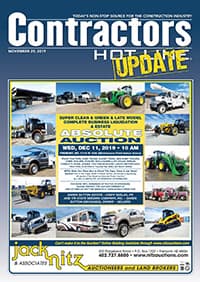 Contractors Hot Line - November 29, 2019