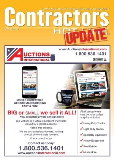 Contractors Hot Line - May 15, 2020