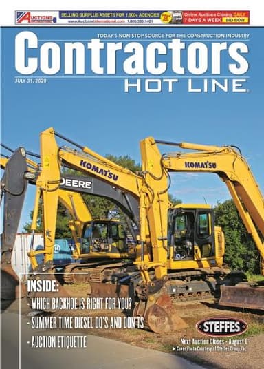Contractors Hot Line - July 31, 2020