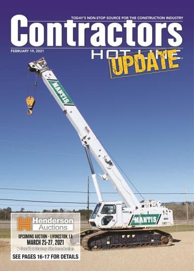 Contractors Hot Line - February 19, 2021