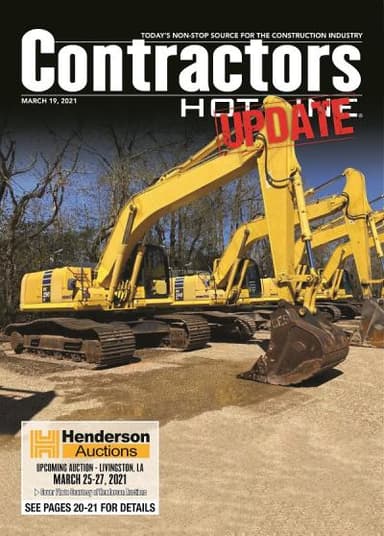 Contractors Hot Line - March 19, 2021