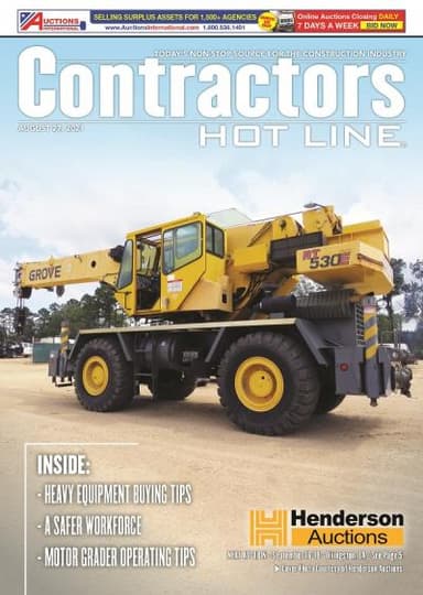 Contractors Hot Line - August 27, 2021