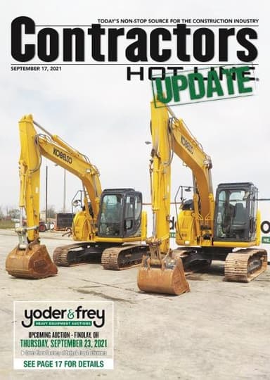 Contractors Hot Line - September 17, 2021