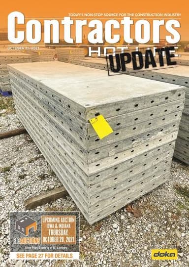 Contractors Hot Line - October 15, 2021