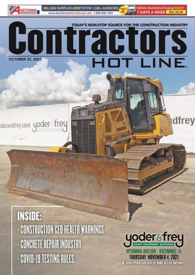 Contractors Hot Line - October 22, 2021