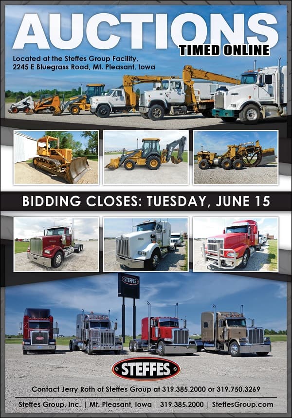 Construction Auction Closing June 15th