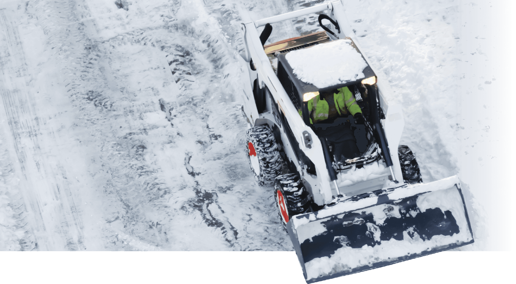 Skid Steers and Attachments for Winter Snow Removal