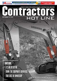 Contractors Hot Line - September 14, 2018