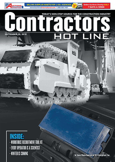 Contractors Hot Line - September 28, 2018