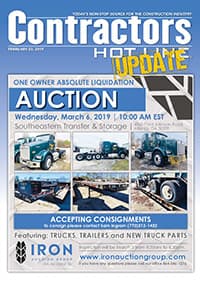 Contractors Hot Line - February 22, 2019