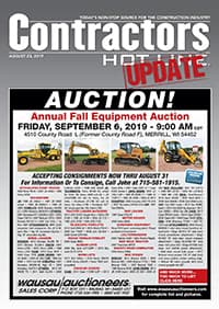 Contractors Hot Line - August 23, 2019