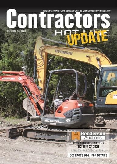 Contractors Hot Line - October 16, 2020