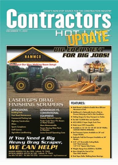 Contractors Hot Line - December 11, 2020