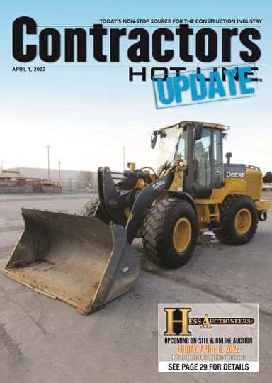 Contractors Hot Line - April 1, 2022
