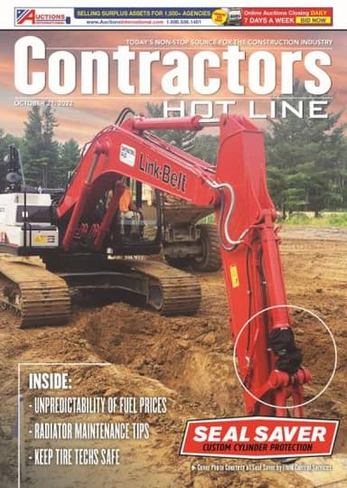 Contractors Hot Line - October 21, 2022