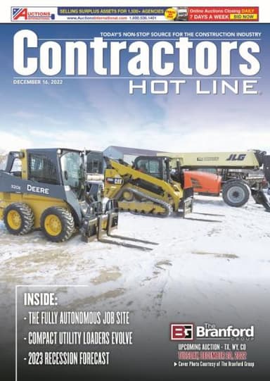 Contractors Hot Line - December 16, 2022