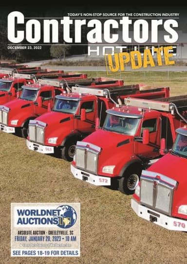 Contractors Hot Line - December 23, 2022