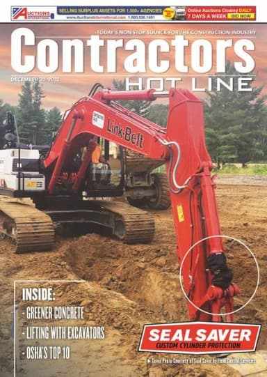 Contractors Hot Line - December 30, 2022