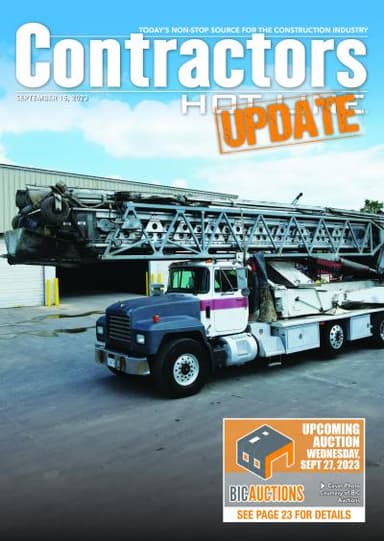 Contractors Hot Line - September 15, 2023