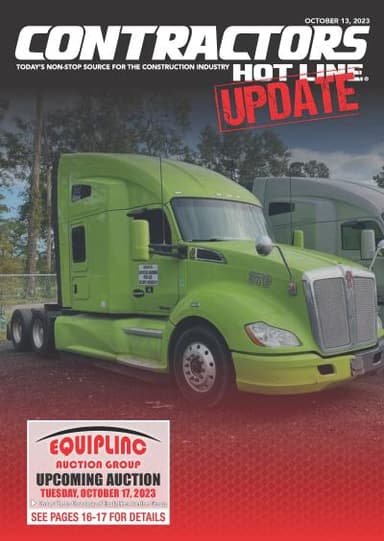 Contractors Hot Line - October 13, 2023