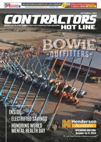 Contractors Hot Line - October 6, 2023