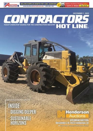 Contractors Hot Line - December 1, 2023