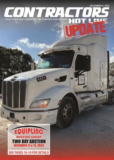 Contractors Hot Line - December 8, 2023