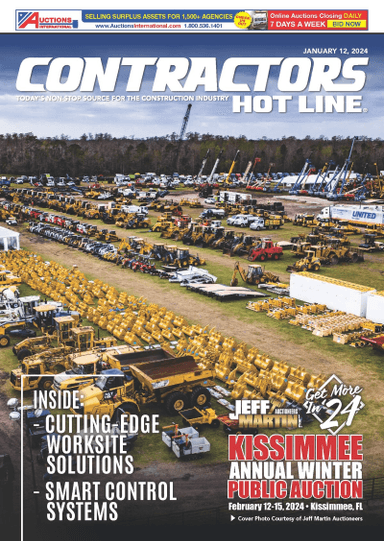 Contractors Hot Line - January 12, 2024