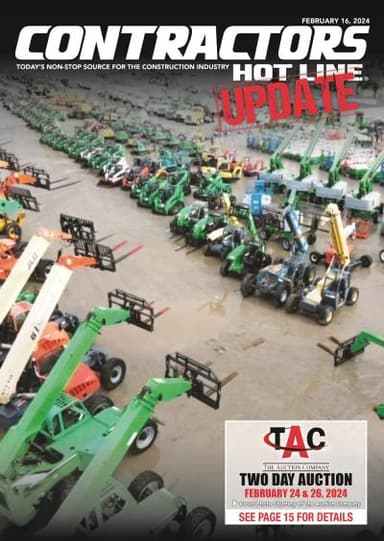 Contractors Hot Line - February 16, 2024